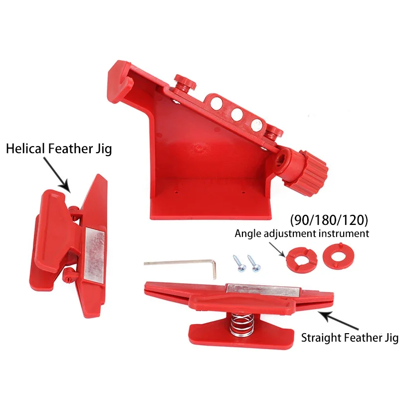 Archery Arrow Fletching Jig Straight Feather/Helical Feather Jig For Bow Arrow DIY Arrow Vanes Feathers Fletching Sticky Jig